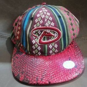 ARIZONA DIAMONDBACKS NexGen Baseball Cap Strapback Aztec Design Multicolor